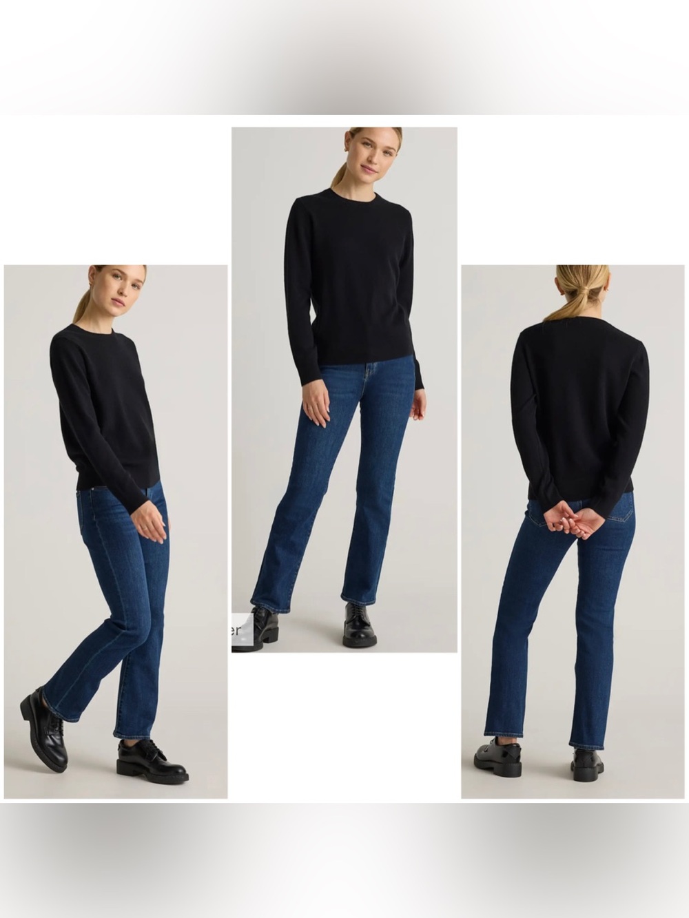 Mongolian Cashmere Crewneck Sweater